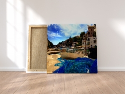 Leinwandbild Motiv: Cala Figuera