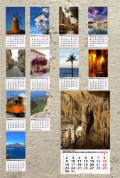 Monatskalender DIN A3